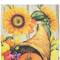 Small Cornucopia & Flowers Autumn Harvest Garden Flag